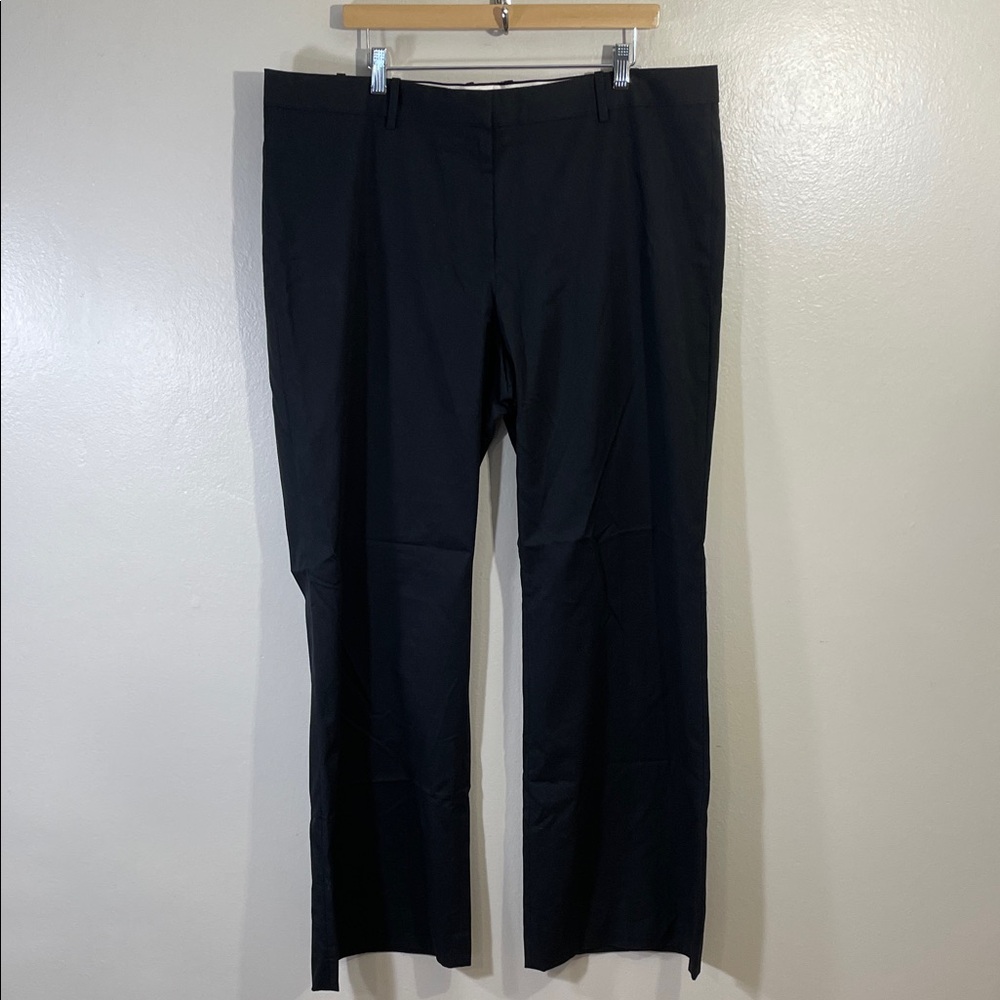 GAP Women's Black Straight-Leg Trousers